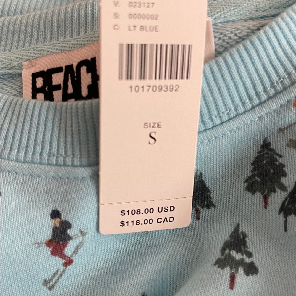Beach Riot NWT various Devyn Alpine Winter Crewneck sweatshirt; soft, midweight. - Picture 15 of 16
